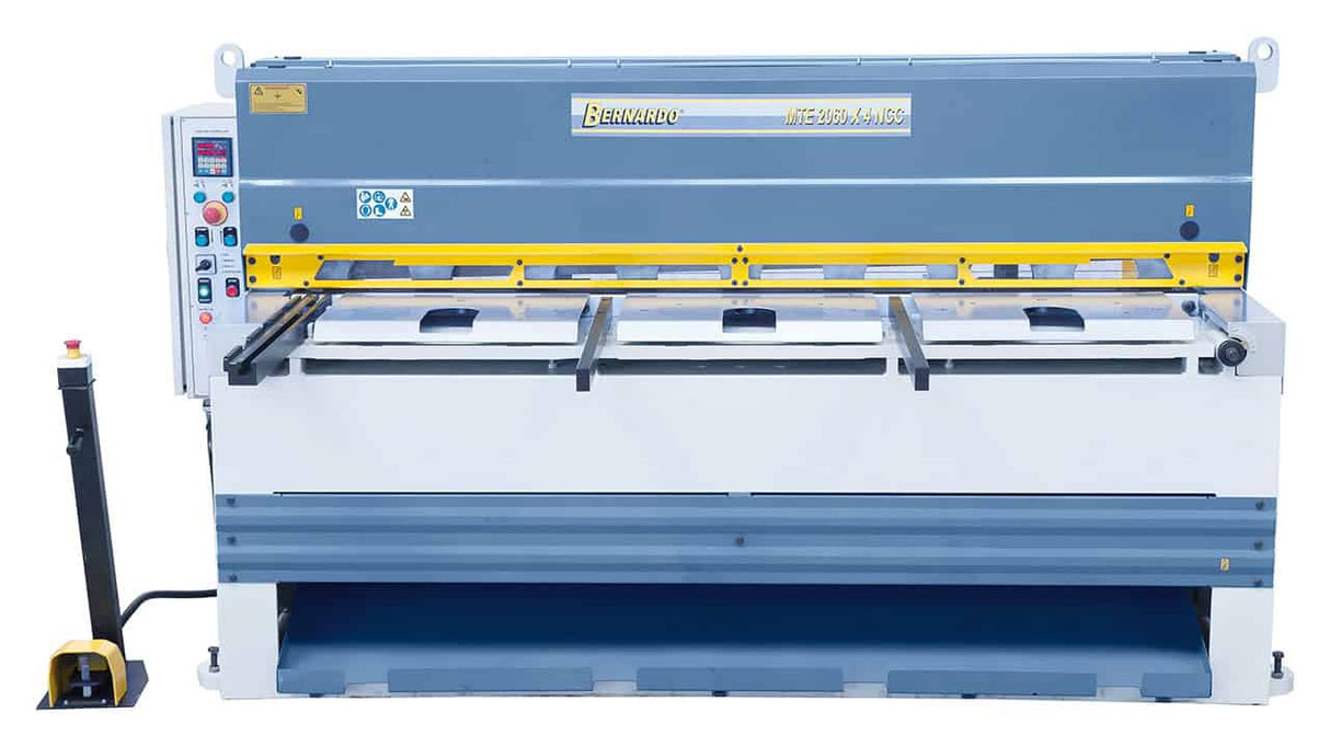 Bernardo MTE 2560 × 4 mm NCC Motorized Guillotine Shear