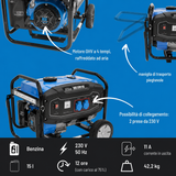 Petrol generator Güde GSE 3701 RS