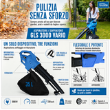 Güde GLS 3000 VARIO Leaf Blower Vacuum & Shredder