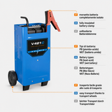 Güde V 621 C 12/24 V battery charger with jump-start function