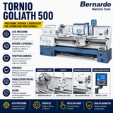 Bernardo Parallel Lathe Goliath 500 x 3000 with 3-axis DRO