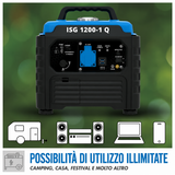 Guede 1200 W Inverter Generator ISG 1200-1 Q