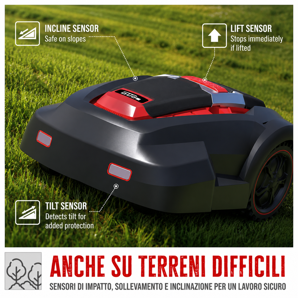 Guede Güde robotic lawnmower GRR 240.1 gardening tool