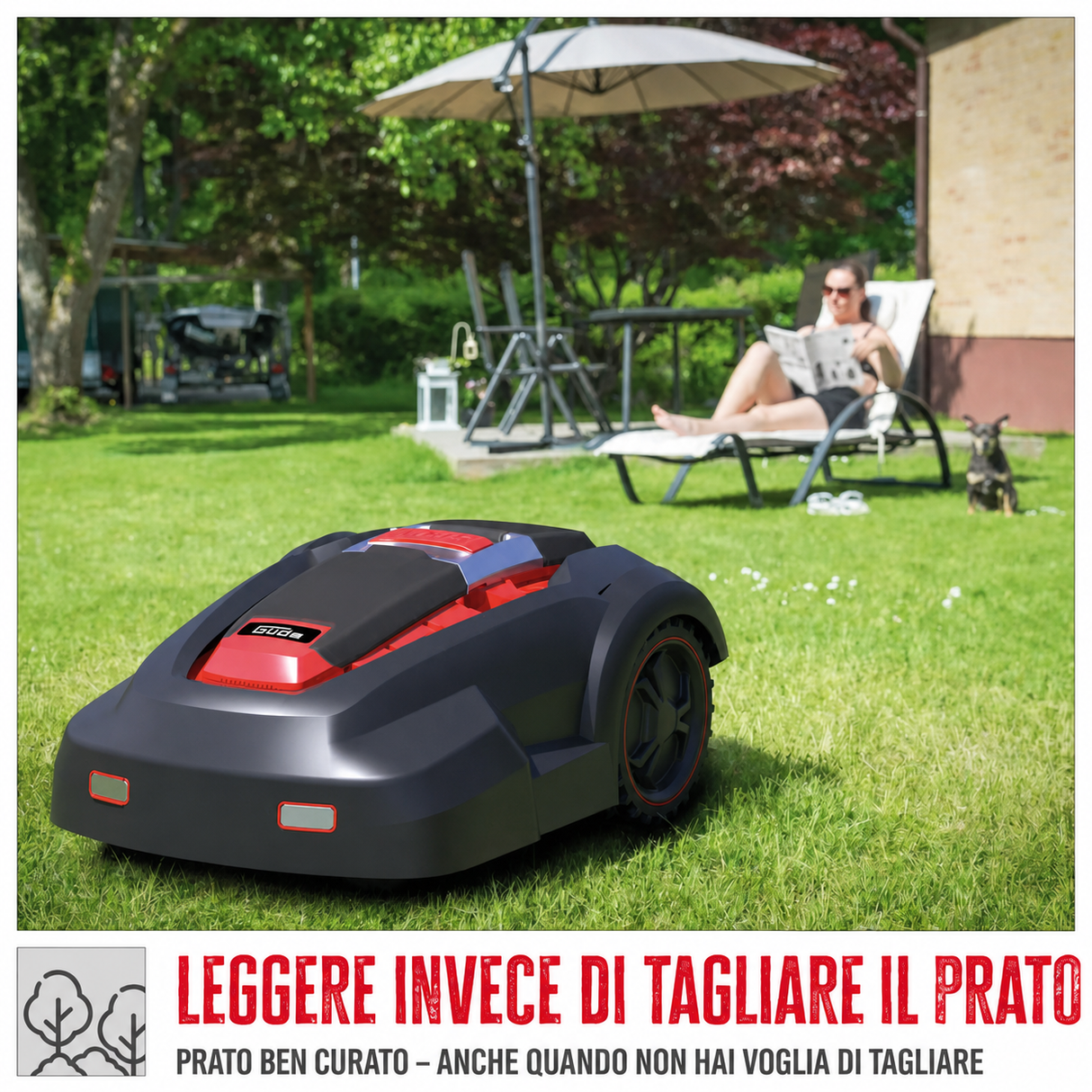 Guede Güde robotic lawnmower GRR 240.1 gardening tool