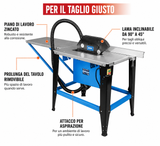 Guede 230 V Bench Saw for Wood
