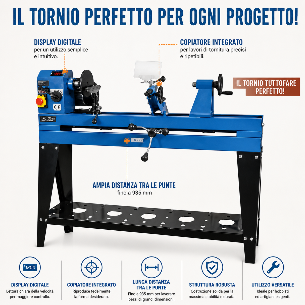 Accessory for Guede Güde GDM 1000 machine tool