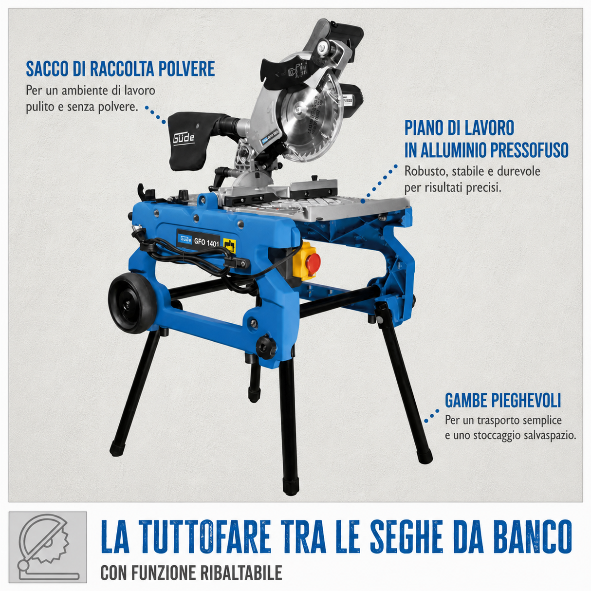 Guede Güde GFO 1401 Miter Saw