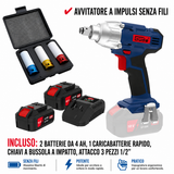 Guede Portable Power Tool Cordless Impact Wrench BSS 18 1/2-0
