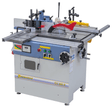Combinata universale Bernardo CU 260 R / 400V in ghisa con tavolo scorrevole e tre funzioni integrate: pialla, sega e toupie, per hobbisti e falegnami.