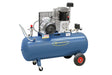Compressore professionale Bernardo AC38/200/850/F/D con serbatoio da 200 litri, doppio stadio e motore da 5,5 kW, ideale per officine e usi industriali.
