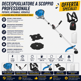 Decespugliatore Güde GFS 31.1, ideale per sfalcio di erba e vegetazione fitta, con motore potente e design ergonomico per un utilizzo confortevole.