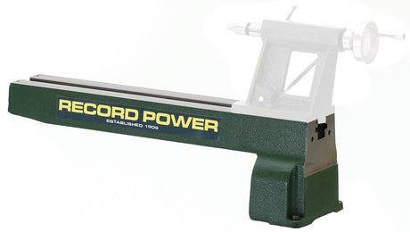 Estensione banco DML305/E per torni Record Power DML305 e DML305-VS, ideale per aumentare la capacità di tornitura.