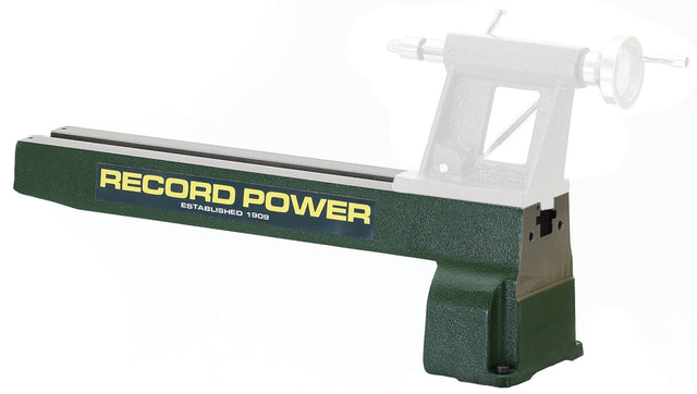 Estensione banco DML305/E per torni Record Power DML305 e DML305-VS, ideale per aumentare la capacità di tornitura.