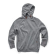 Felpa da lavoro Scruffs grigio grafite in caldo pile, con cappuccio regolabile e polsini rinforzati Abratect®, ideale per lavorare al caldo in inverno.