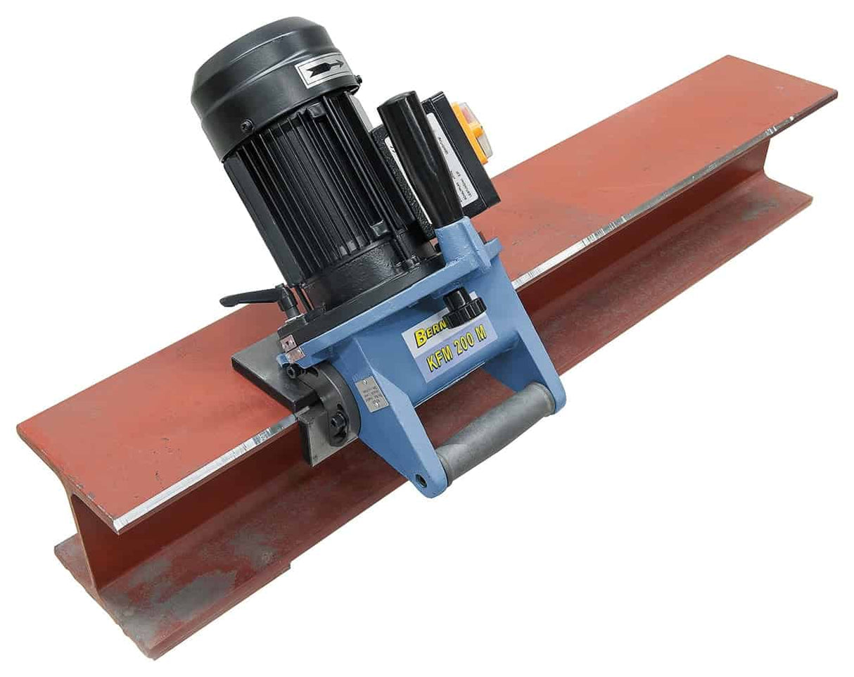 Bernardo KFM 200 M Portable Chamfering Machine – 400V, chamfer up to 10 mm, angle 15°-45°