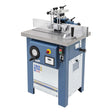 Dettaglio della T 700 con tavolo in ghisa, guida in alluminio, manopola di regolazione e sistema di lettura digitale. Ideale per lavorazioni di precisione su legno.