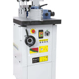 Bernardo T 650 vertical spindle moulder – 230V single-phase, 2.8 kW S1 (3.9 kW S6) motor, 4 speeds 1,800-9,000 rpm