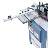 Bernardo T 500 PR Spindle Moulder – 230V single-phase, 1.5 kW motor, 4 belt speeds, roller table included