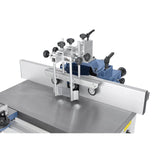 Bernardo T 600 R Spindle Moulder – 230V single-phase, 2.2 kW S1 motor, sliding table with angle fence