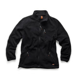 Giacca da lavoro Scruffs in micropile idrorepellente, con polsini elastici, fondo regolabile e tasche con cerniera.