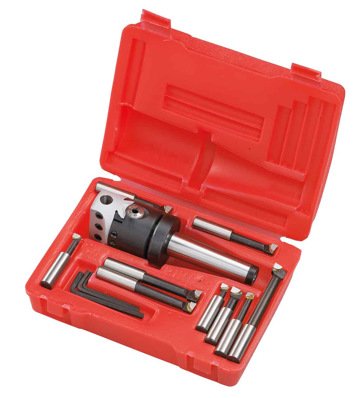 Set of roughing and turning heads with 50 mm diameter and MK 2 attachment