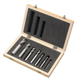 High Speed Steel (HSS) Shaft Roughing Cutter, Set of 7