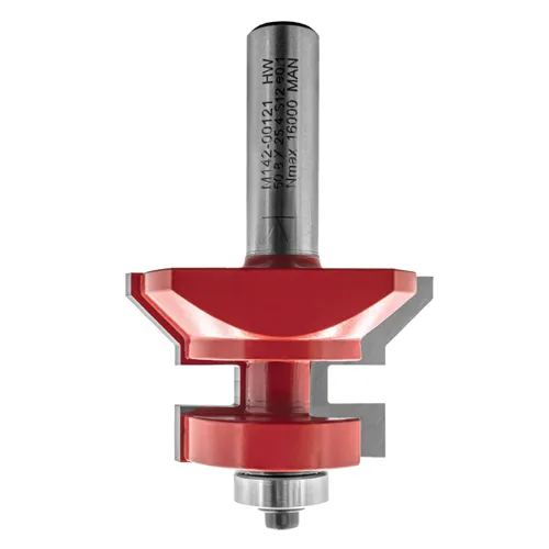 IGM M142 Router Bit Set for V-Joint Tongue and Groove, Male and Female Joint - D50.8 x 29.65 t19.05-25.4 L81 S=12 HW
