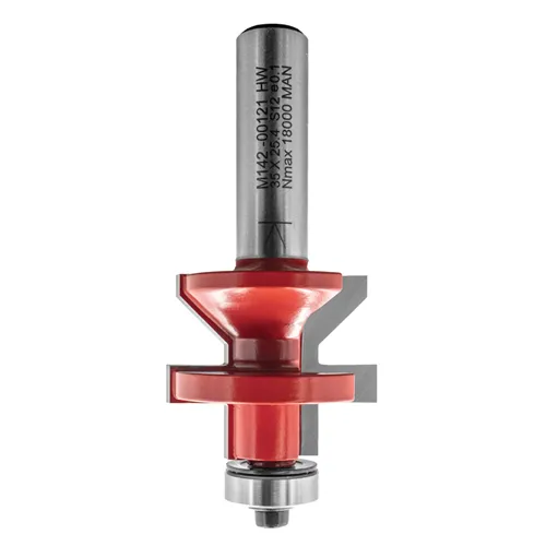 IGM M142 Router Bit Set for V-Joint Tongue and Groove, Male and Female Joint - D50.8 x 29.65 t19.05-25.4 L81 S=12 HW