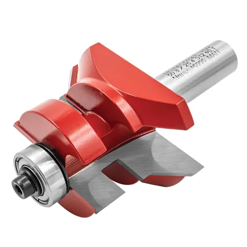 IGM M142 Router Bit Set for V-Joint Tongue and Groove, Male and Female Joint - D50.8 x 29.65 t19.05-25.4 L81 S=12 HW