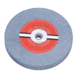 Mola Bernardo Ø400 mm in corindone, spessore 50 mm e foro 127 mm, grana 36, ideale per sgrossatura e affilatura di utensili metallici su modelli DS 400 S, KMS 400 e KSE 400.