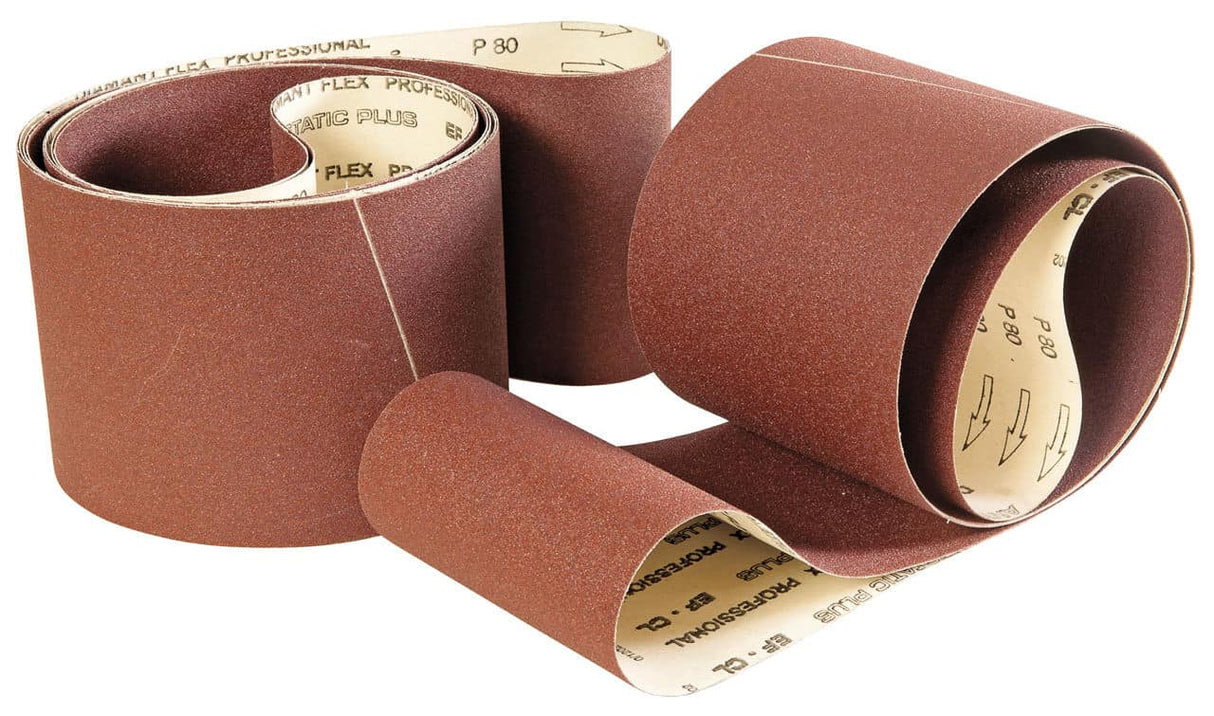 Bernardo Abrasive consumable Paper abrasive belt 2010 x 150 mm - K 100 (5 pieces)