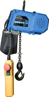 Paranco elettrico a catena Güde GEKZ 300 con catena 3 m, portata 300 kg, motore monofase 410 W e grado di protezione IP54