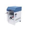 Pialla a spessore Bernardo DH 410 400 V con piano da 410 mm, albero a 4 coltelli HSS, display digitale e tavolo estensibile con rulli integrati per lavorazioni professionali e precise.