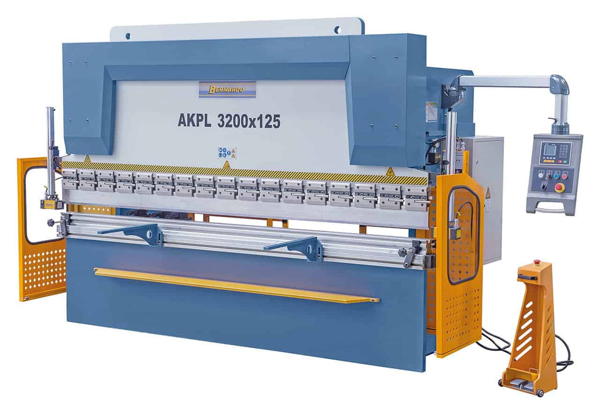Hydraulic press brake Bernardo AKPL 3200 x 100 – 100 tons, 3,200 mm, NC E21S numerical control