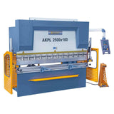 Pressa piegatrice idraulica Bernardo AKPL 2500 x 100 con controllo E21S, utensili inclusi e sistema di sicurezza SDKELI.