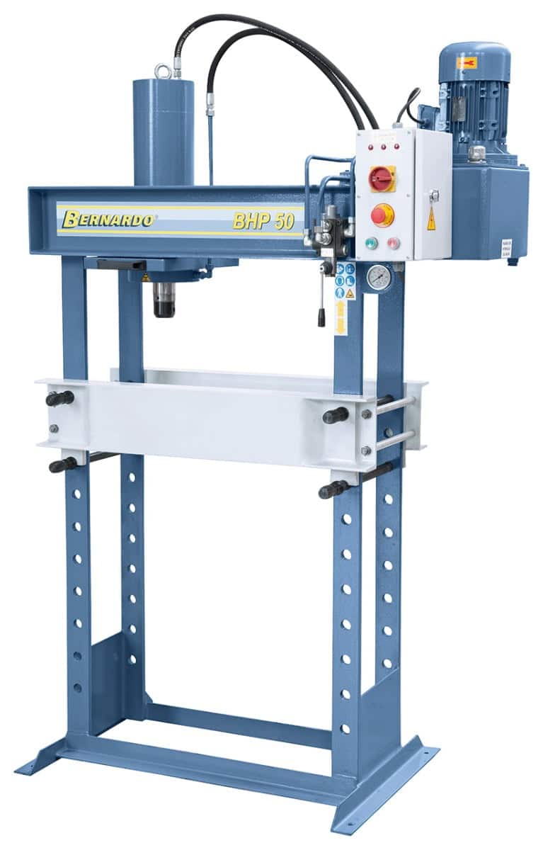 Bernardo BHP 50 – Hydraulic press with sliding cylinder