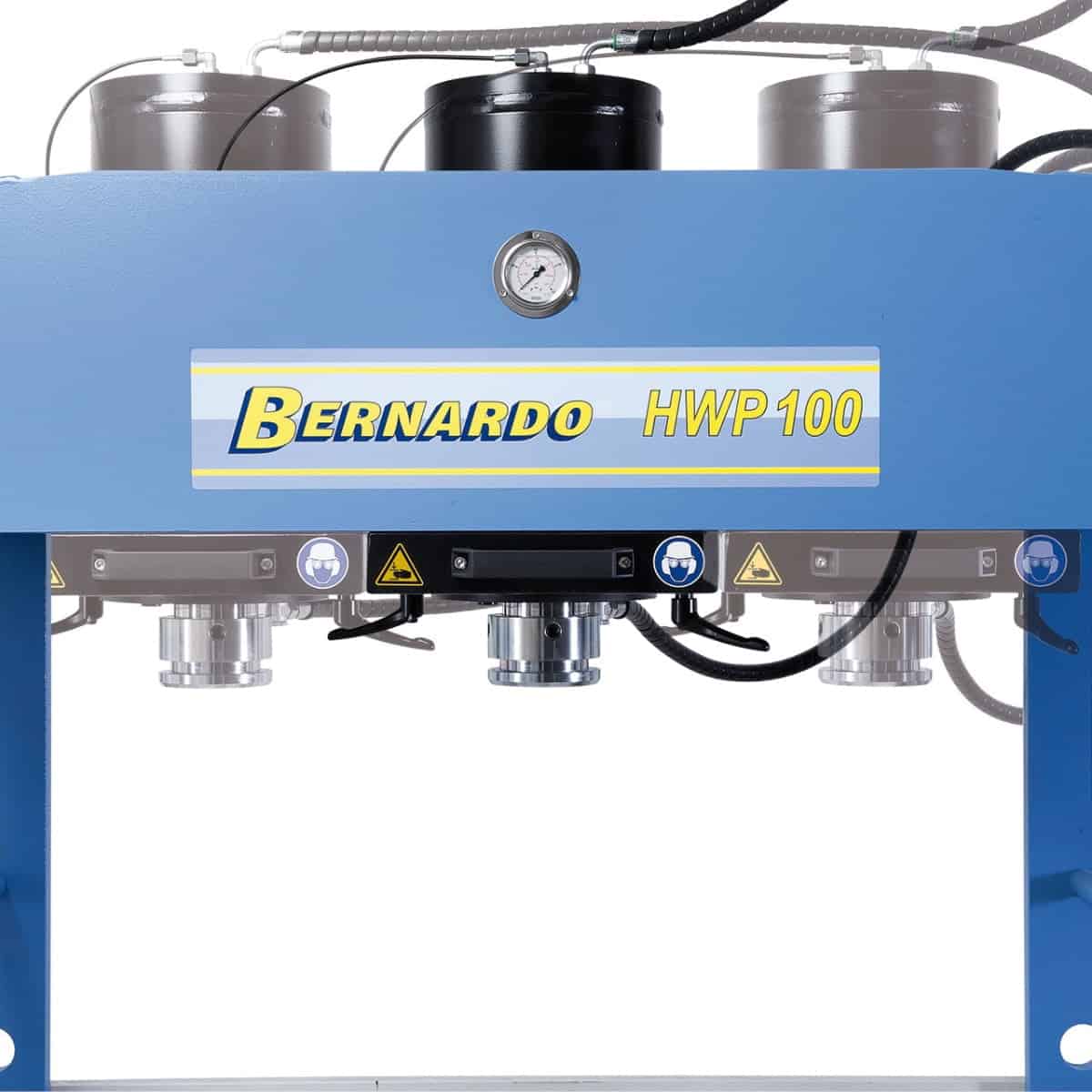 Bernardo HWP 100 – Hydraulic press with movable cylinder