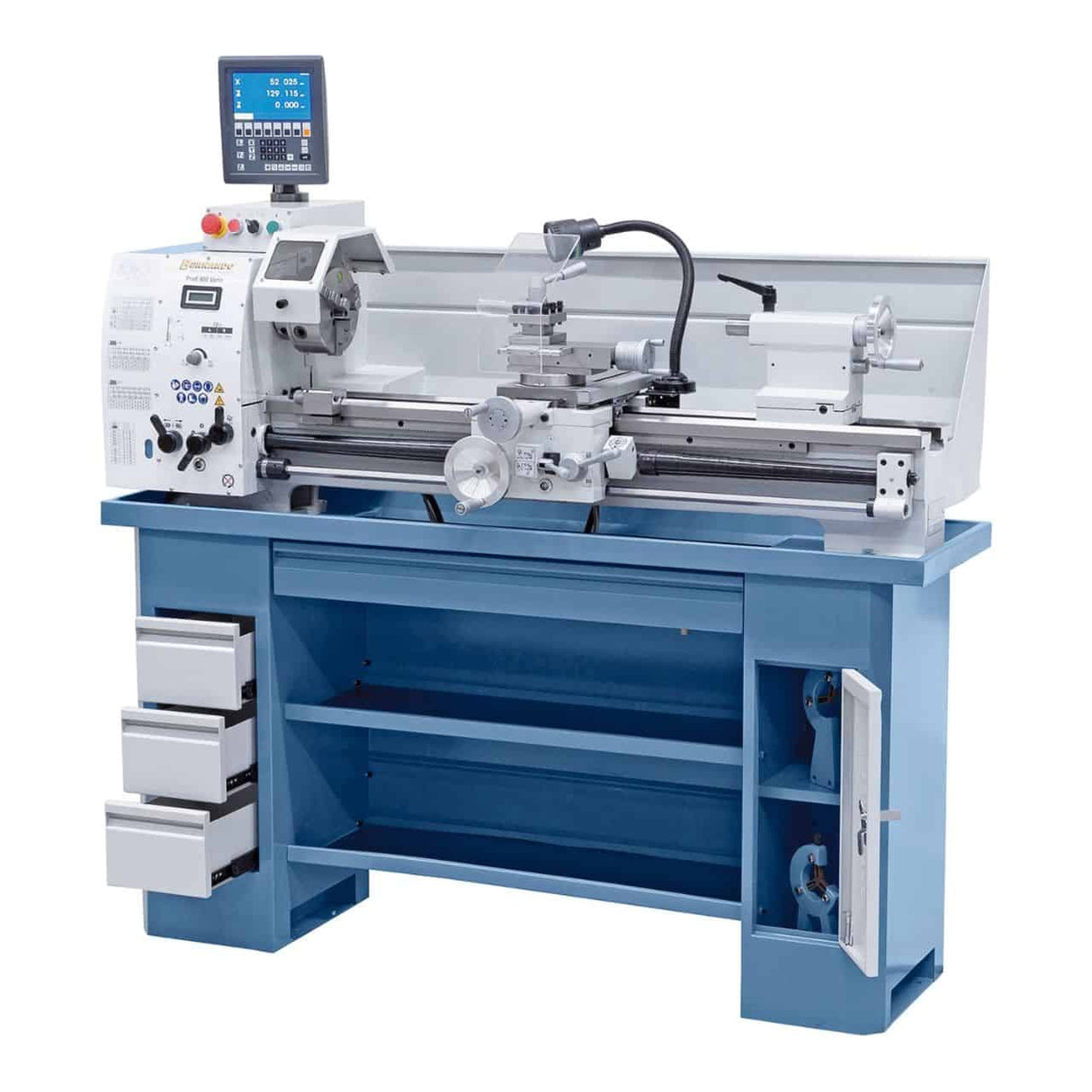 Metal Lathe Bernardo Profi 900 Vario / 230 V with DRO