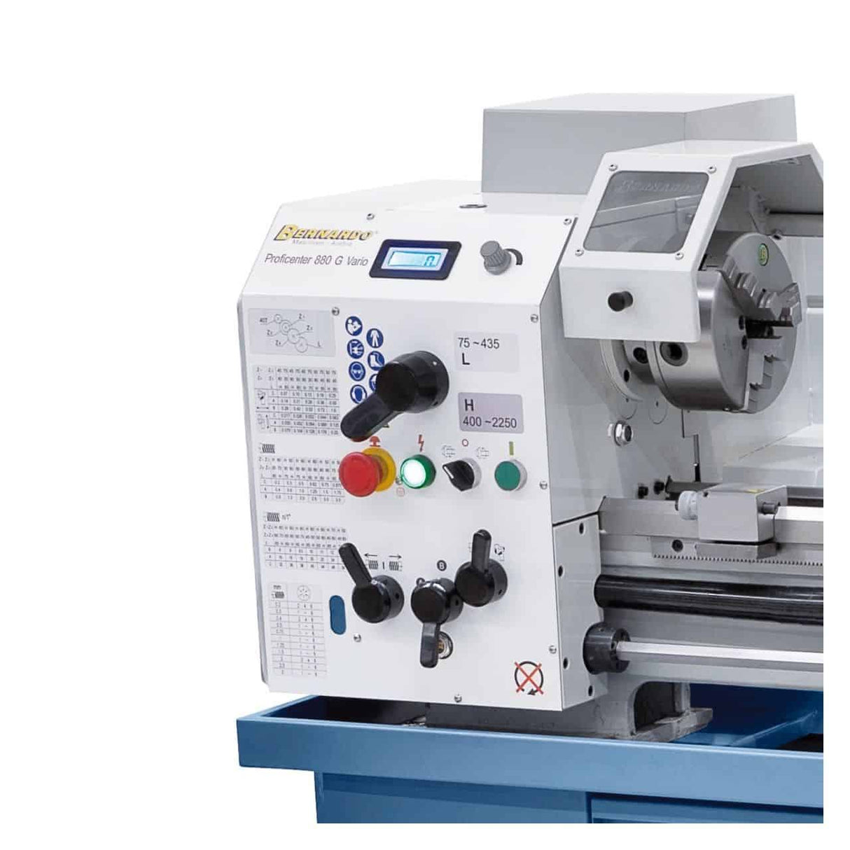 Bernardo Proficenter 880 G Vario Metal Lathe / 400 V