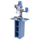 Bernardo KF 16 Vario Mill-Drill with 3-axis DRO DT 40 – drilling Ø 16 mm, face mill Ø 50 mm, table 400 × 120 mm, tilting head -90°/+90°, 0.5 kW motor, 230V single-phase, weight 60 kg