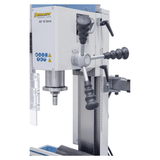 Bernardo KF 16 Vario Mill-Drill with 3-axis DRO DT 40 – drilling Ø 16 mm, face mill Ø 50 mm, table 400 × 120 mm, tilting head -90°/+90°, 0.5 kW motor, 230V single-phase, weight 60 kg