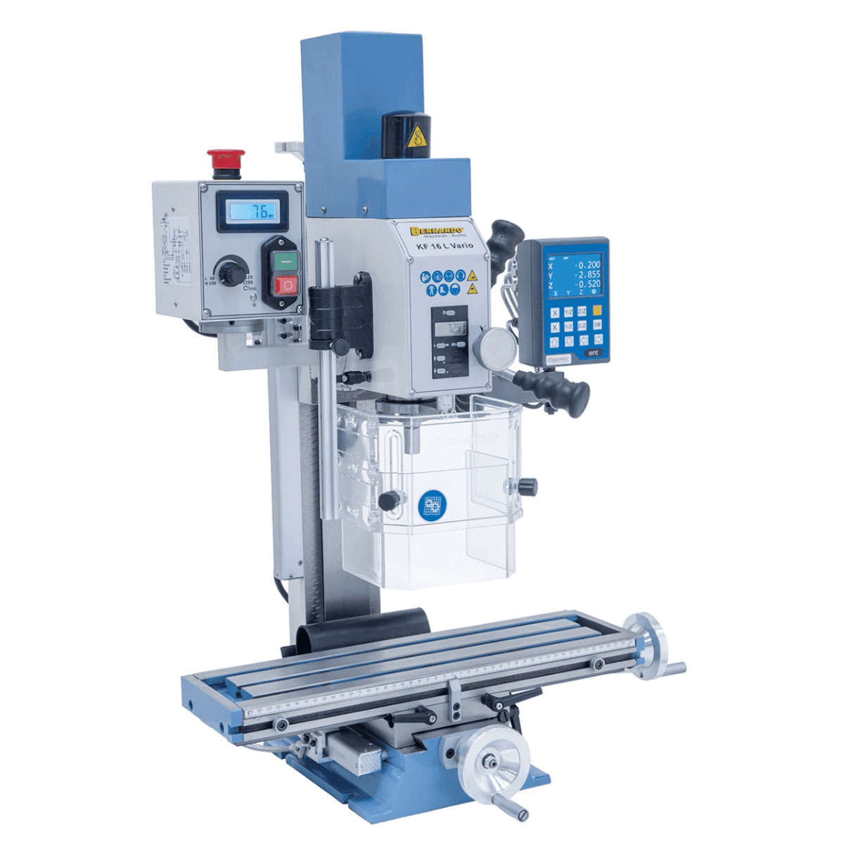 Bernardo KF 16 L Vario – Milling Machine with 3-Axis DRO DT 40