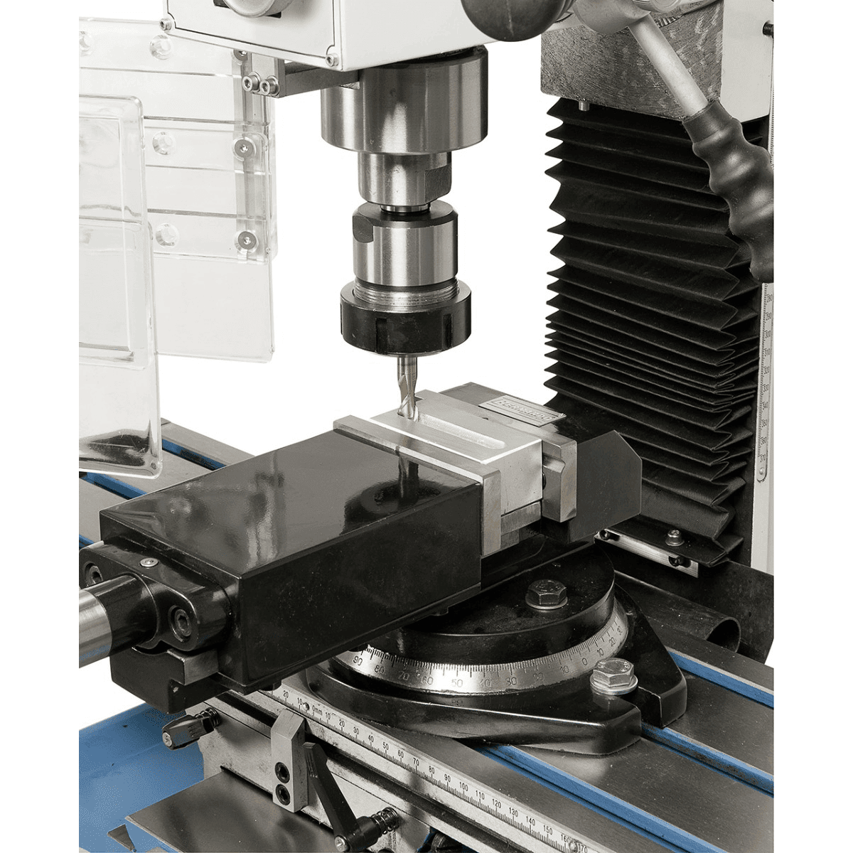 Bernardo KF 25 D Vario Mill-Drill with DT 40 3-axis DRO and Vario speed
