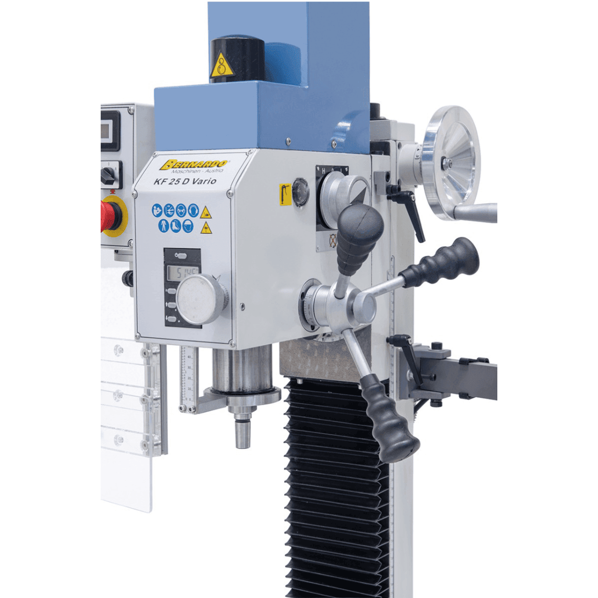 Bernardo KF 25 D Vario Mill-Drill with DT 40 3-axis DRO and Vario speed