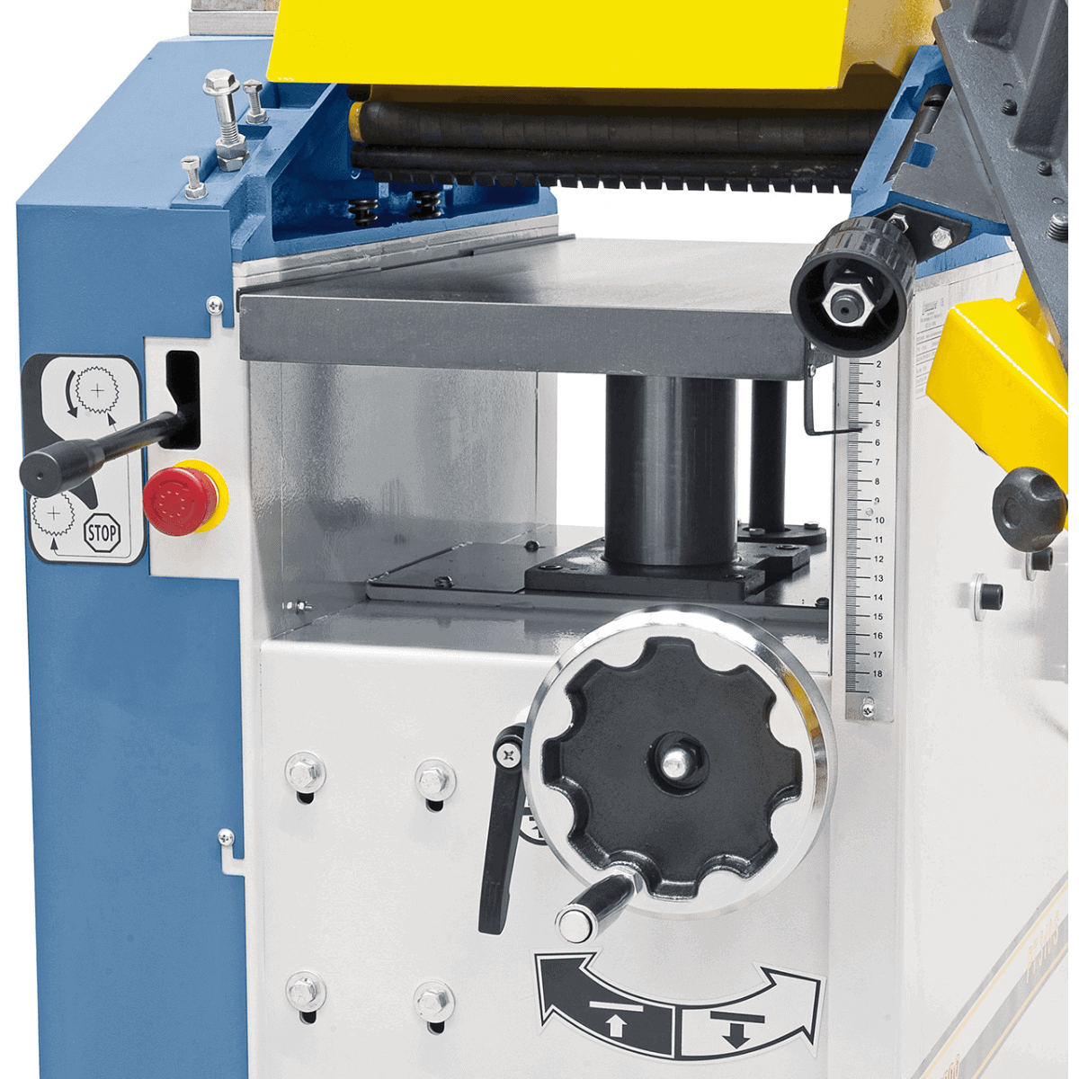 Bernardo PT 310 S Jointer and Thicknesser - 400V with Spiral Cutterblock