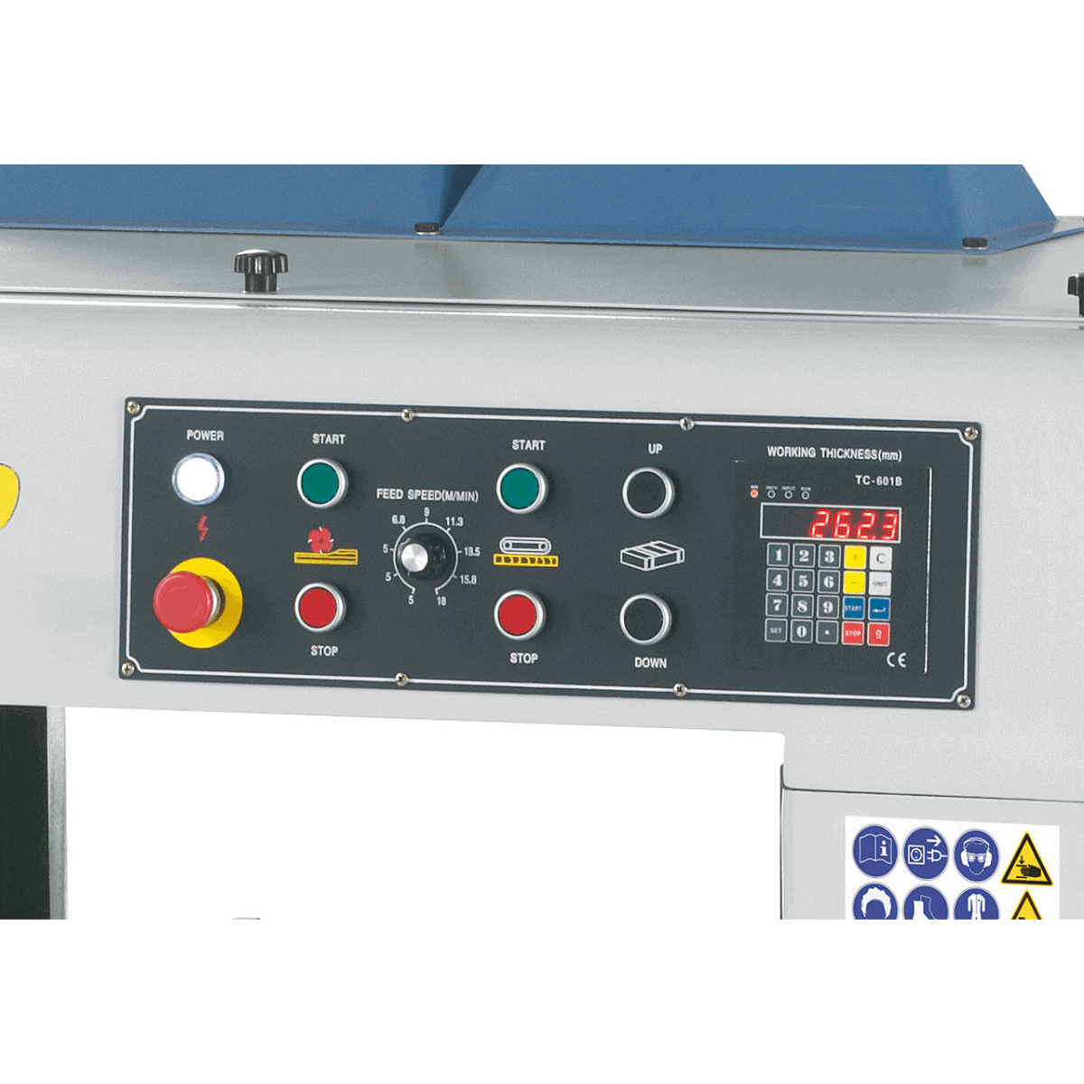 Industrial Thickness Planer Bernardo TP 630 D – 400V