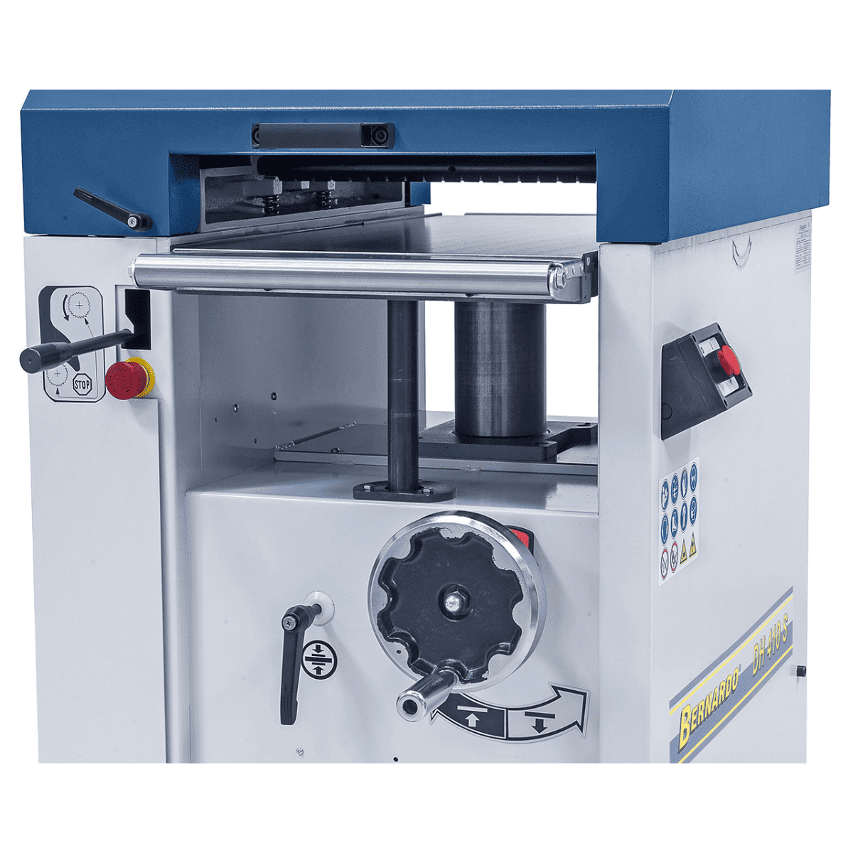 Thicknesser Bernardo DH 410 S – 400V with spiral cutter block