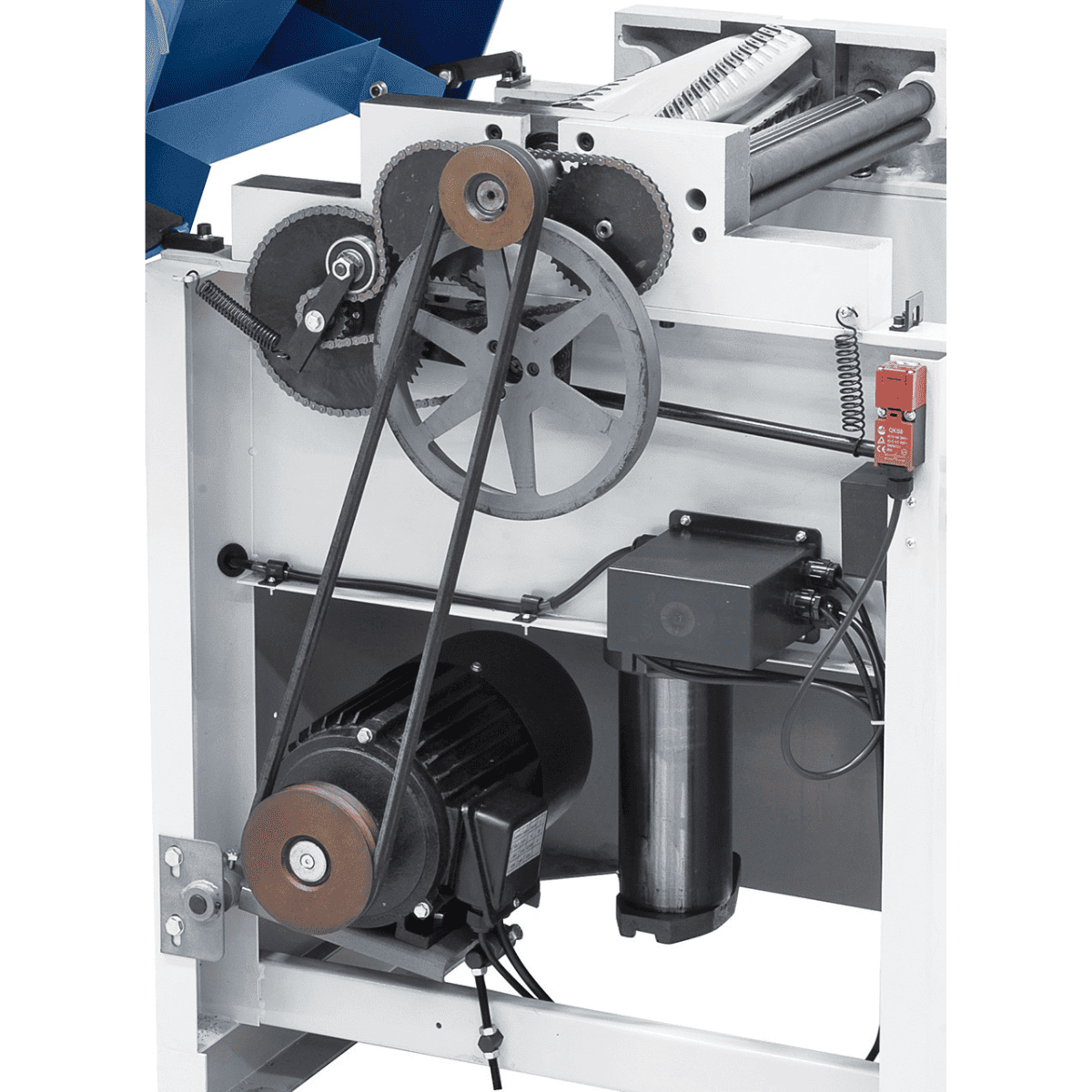 Thicknesser Bernardo DH 410 S – 400V with spiral cutter block