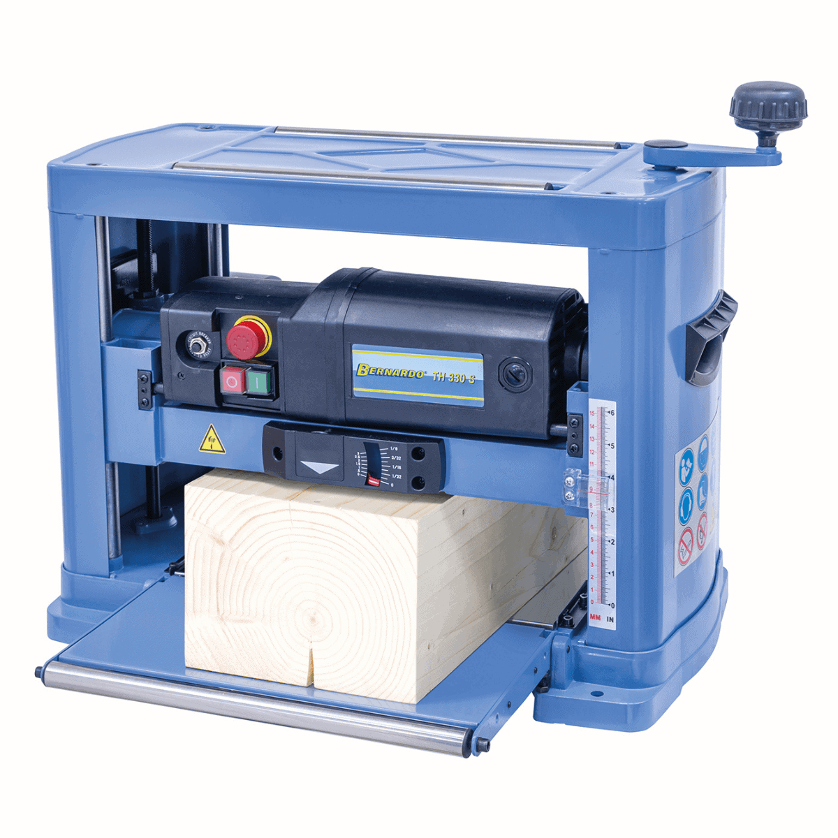 Bernardo TH 330 S Bench Thickness Planer – 230V with Spiral Cutterblock