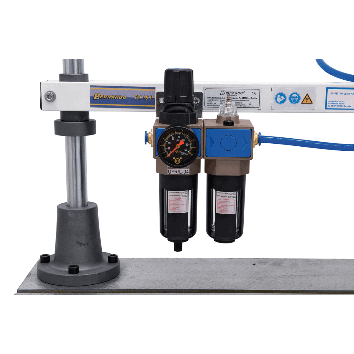 Bernardo pneumatic tapping machine TM 16 P / R 1000